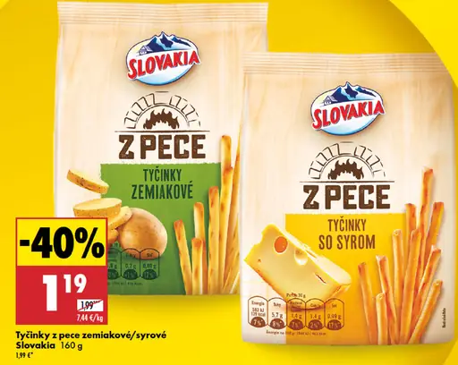 Slovakia Z Pece Tyčinky zemiakové