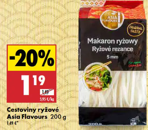 Asia Flavours Cestoviny ryžové