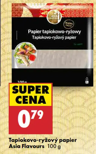 Asia Flavours Tapiokovo-ryžový papier