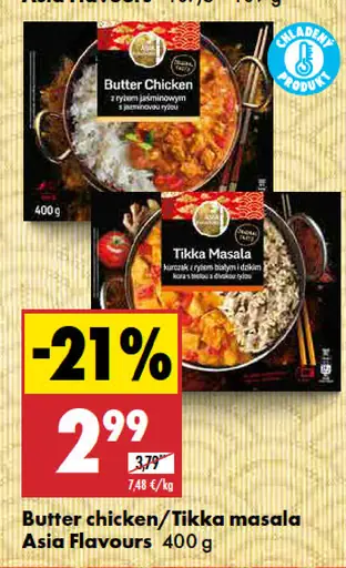 Asia Flavours butter chicken hotové jedlo