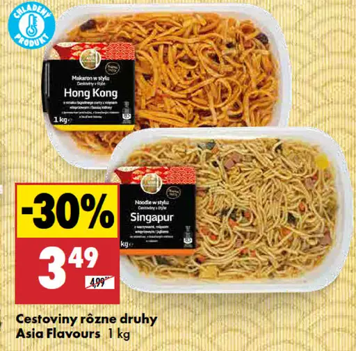 Asia Flavours cestoviny Hong Kong/Singapur