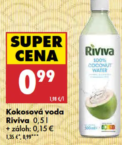 Riviva Kokosová voda