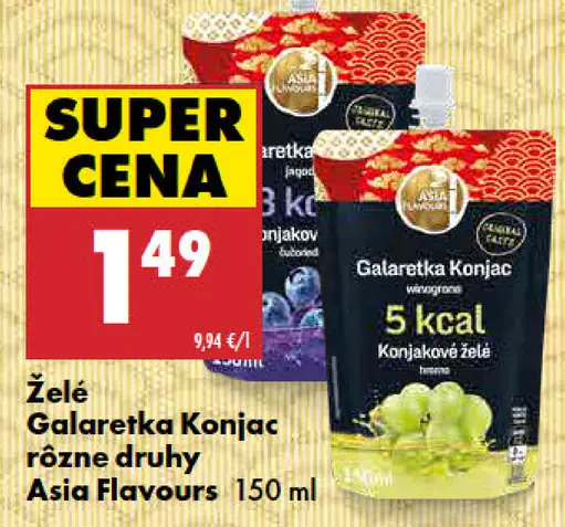 Asia Flavours Galaretka Konjac želé
