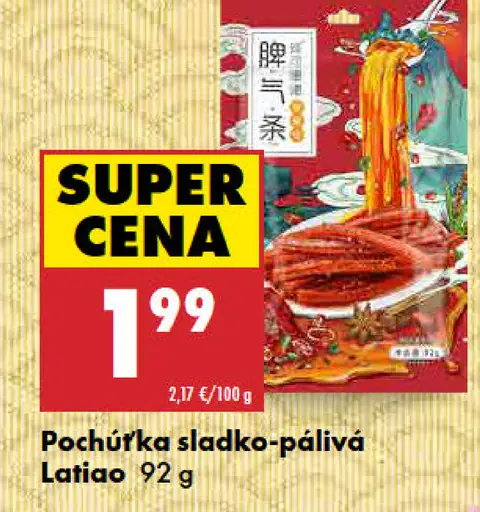 Latiao pochúťka sladko‑pálivá