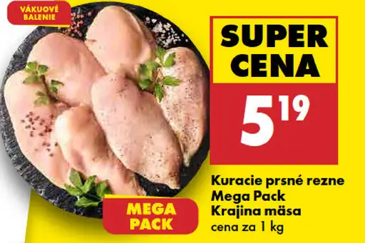 Kuracie prsn é rezne Mega Pack