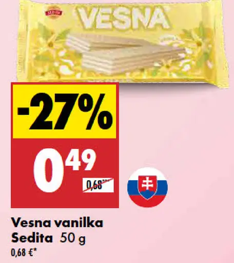 Sedita Vesna vanilka