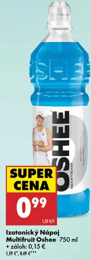 Oshee izotonický nápoj Multifruti