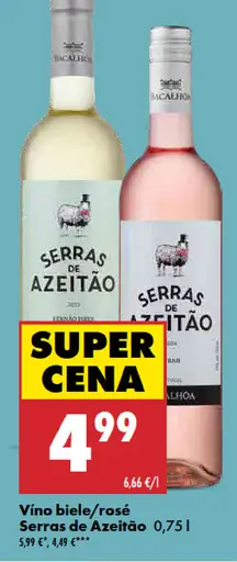 Serras de Azeitão víno biele alebo rosé