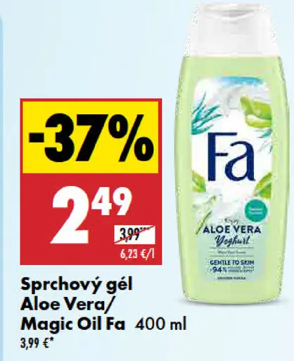 Sprchový gél Aloe Vera/Magic Oil
