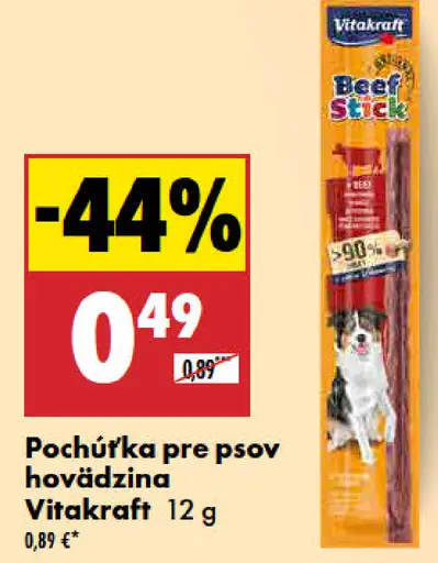 Vitakraft Beef stick pochúťka pre psy
