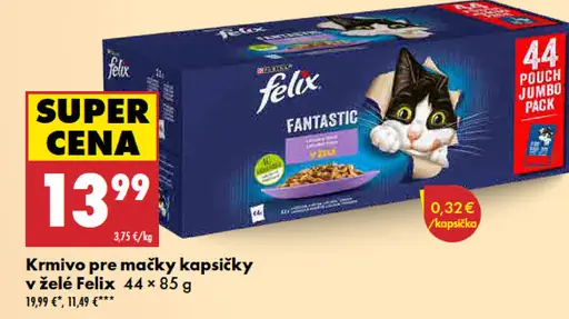 Felix Fantastic kapsičky pre mačky