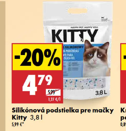 Kitty Silikónová podstielka pre mačky