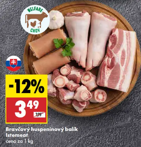 Bravčový huspeninový balík Istemeat