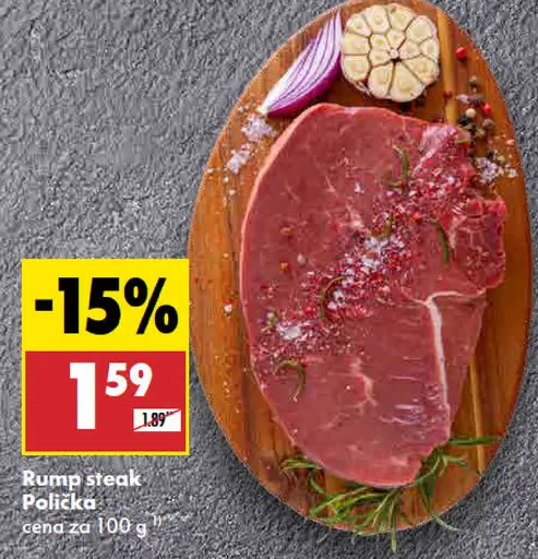 Polička Rump steak