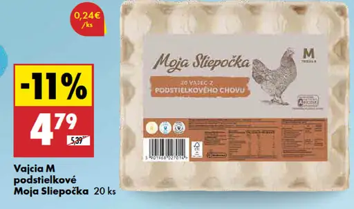 Moja Sliepočka Vajcia M