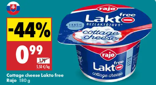 Rajo Lakto Free cottage cheese