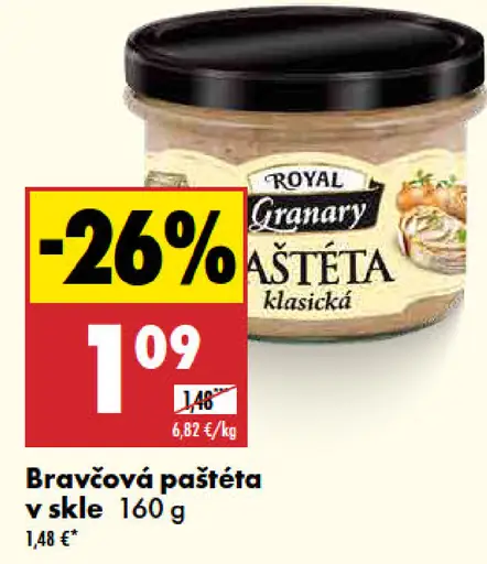 Royal Granary Bravčová paštéta v skle