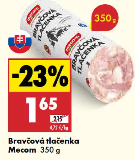 Mecom Bravčová tlačenka