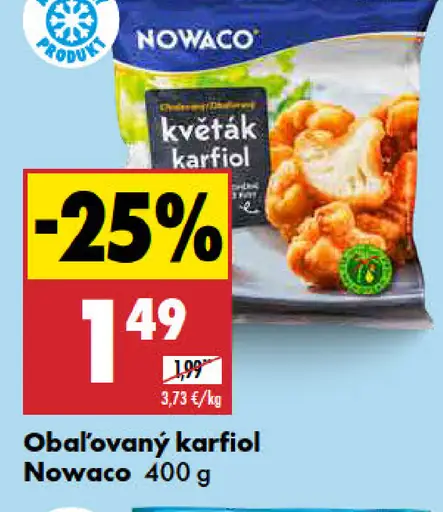 Nowaco Obaľovaný karfiol