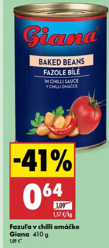 Fazuľa v chilli omáčke