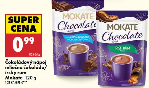 Mokate čokoládový nápoj mliečna čokoláda