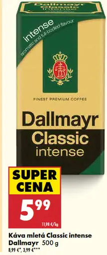 Káva mletá Dallmayr classic intense