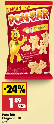Pom-Bär Original slané zemiakové chrumky