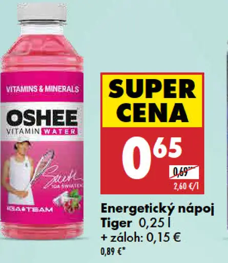Oshee vitaminová voda