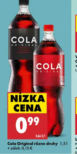 Cola Original nápoj