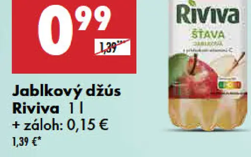 Riviva Jablkový džús