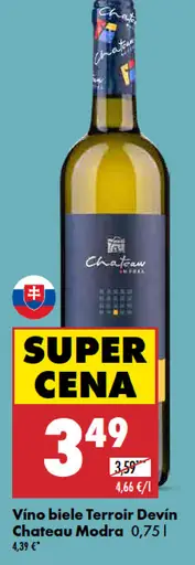 Chateau Modra Terroir Devín víno biele