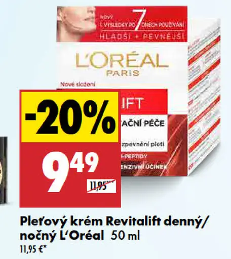 L'Oréal Revitalift denný/nočný pleťový krém