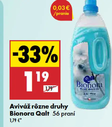 Bionora Qalt aviváž rôzne druhy