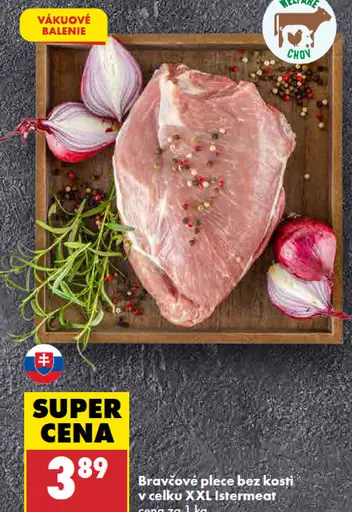 Istermeat bravčové plece bez kosti vcelku XXL