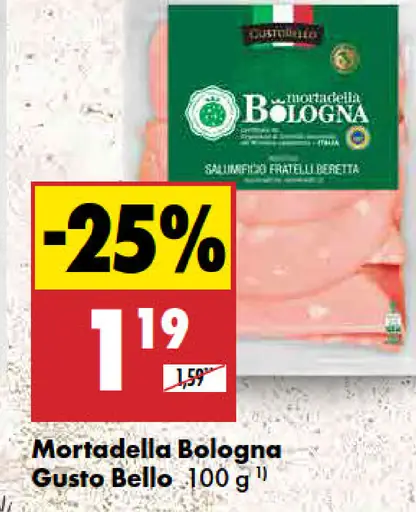 Gusto Bello Mortadella Bologna