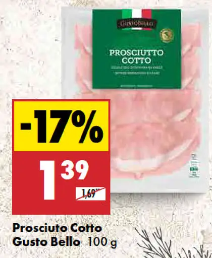 Gusto Bello Prosciutto Cotto