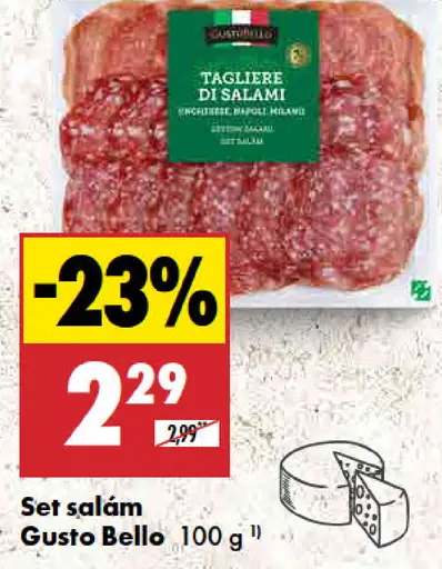 Gusto Bello Set salám