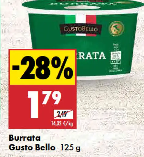 Gusto Bello Burrata