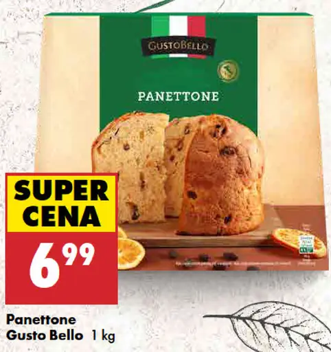 Gusto Bello panettone
