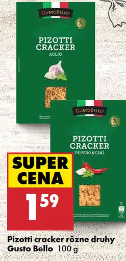Gusto Bello Pizotti cracker