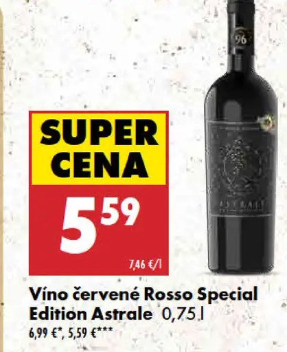 Astrale Vino červené Rosso Special Edition