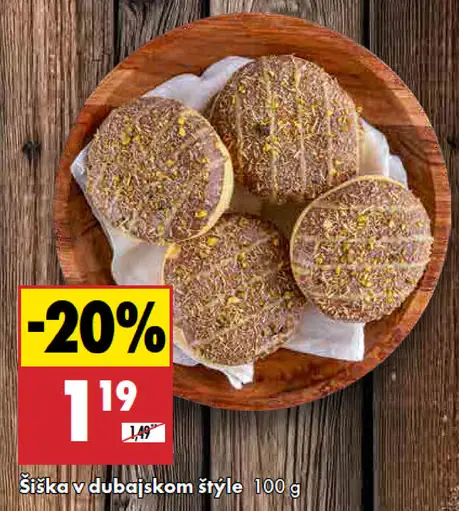 Šiška v dubajskom štýle