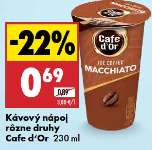 Cafe D'or Kávový nápoj