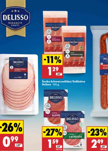 Delisso šunka delikátna