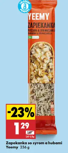 Yeemy Zapekanka so syrom a hubami