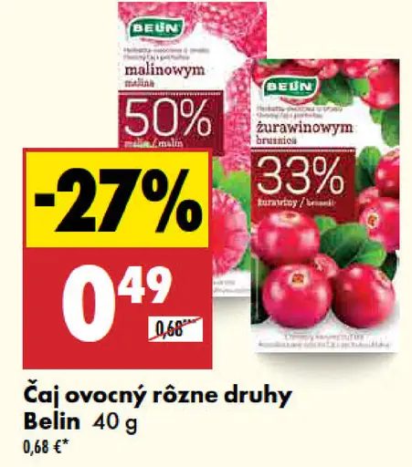 Belin ovocný čaj