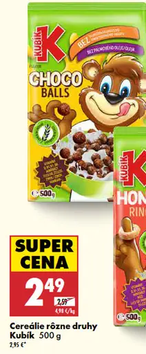 Kubík cereálie Choco Balls