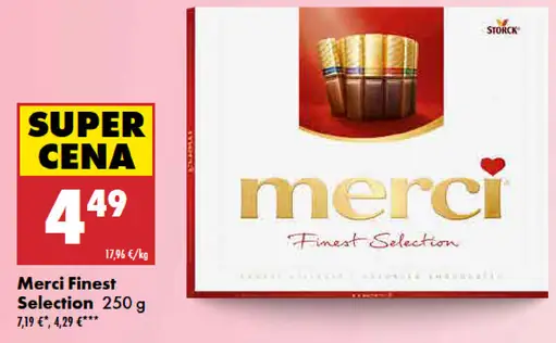 Merci Finest Selection čokoláda