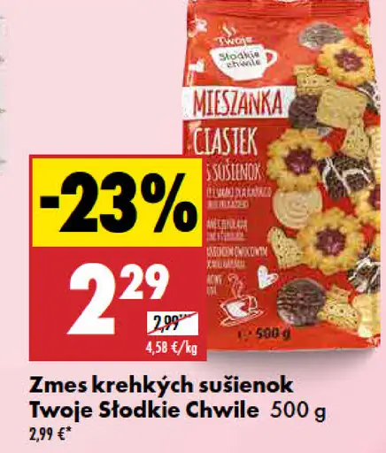 Mieszanka kruchých sušienok Twoje Słodkie Chwile