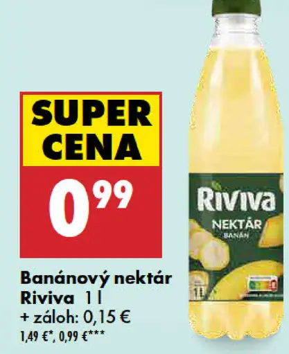 Riviva nektár banánový